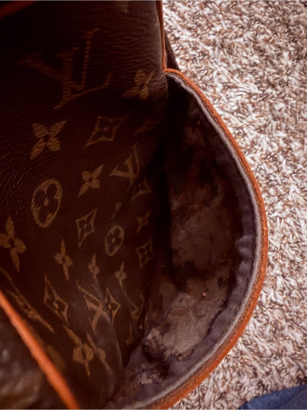 Louis Vuitton Monogram Canvas Crossbody in Brown and Tan - Picture 8 of 12